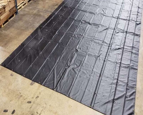 truck smoke tarp PVC smoke tarp