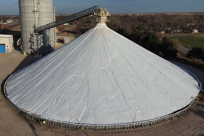 Grain storage cover grain storage tarps grain tarps