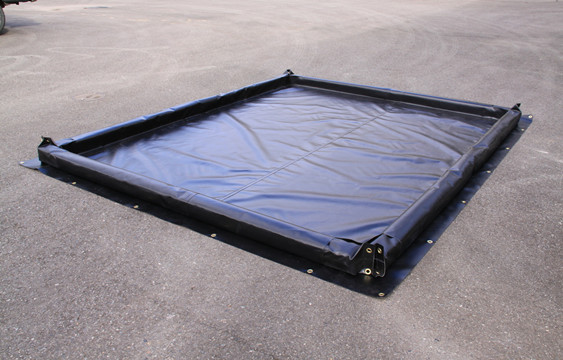 garage floor mat custom oil berm tarps