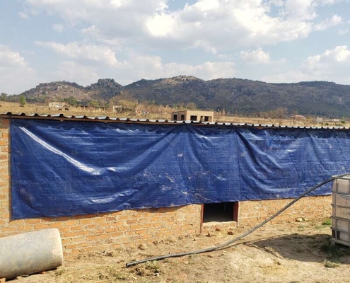 Waterproof livestock curtain solutions