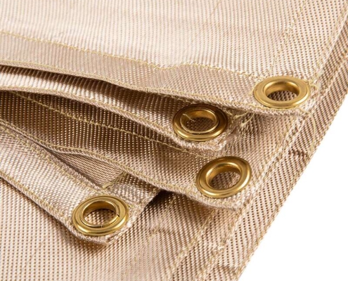 Thermal welding blanket Flameproof welding mat Reusable welding safety cover