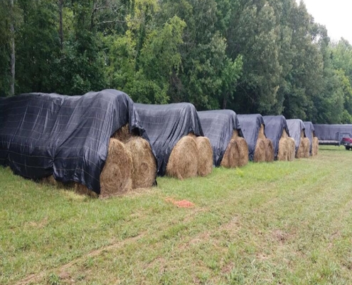 Waterproof farming tarps Best tarps for protecting hay bales
