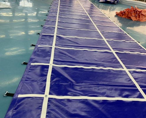 Logistics truck curtain sides