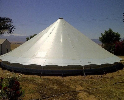 Reusable grain storage covers for bulk commodities Industrial-grade grain cover tarps with eyelets