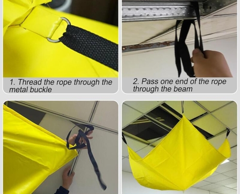 Best leak diverter tarps with reinforced grommets Water-diverting ceiling tarps for commercial use