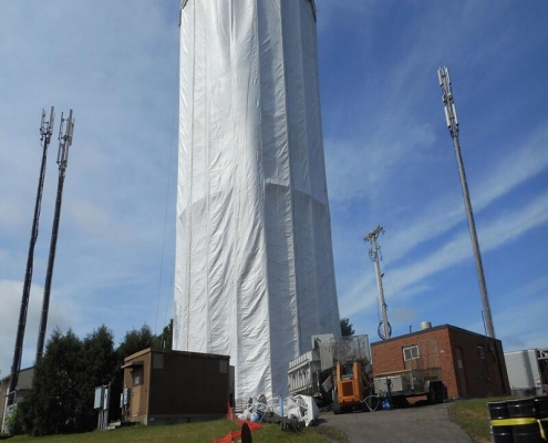 Debris containment tarps Construction containment tarps