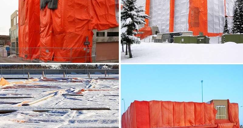 Waterproof insulated tarps for outdoor use Durable insulated tarps with grommets