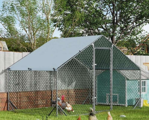 Heavy duty tarp for chicken coop Chicken run cover