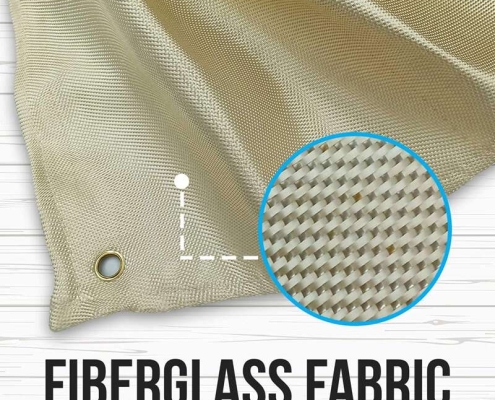 High-temperature welding cloth Welding spark protection sheet