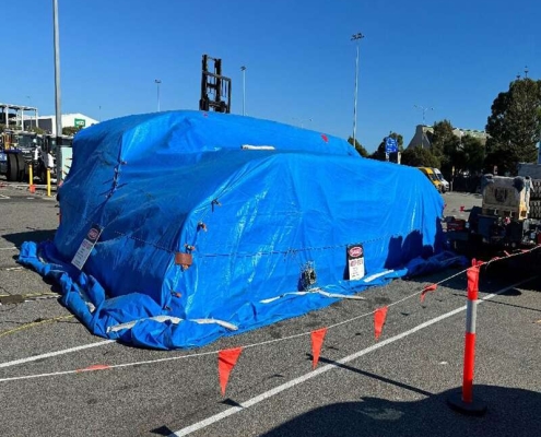 crop fumigation cover airtight fumigation cover pesticide fumigation cover