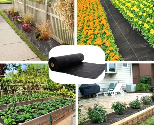 weed control ground cover landscape fabric for weed prevention
