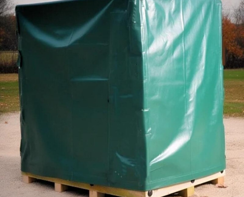 reusable pallet covers for logistics how to protect pallets during shipping