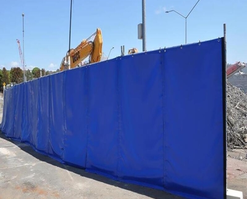 temporary sound barrier blanket portable soundproof barrier